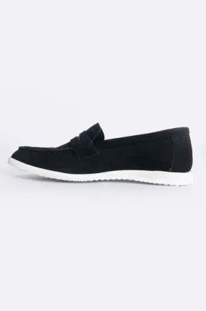 1662 BKS Black Suede Casual