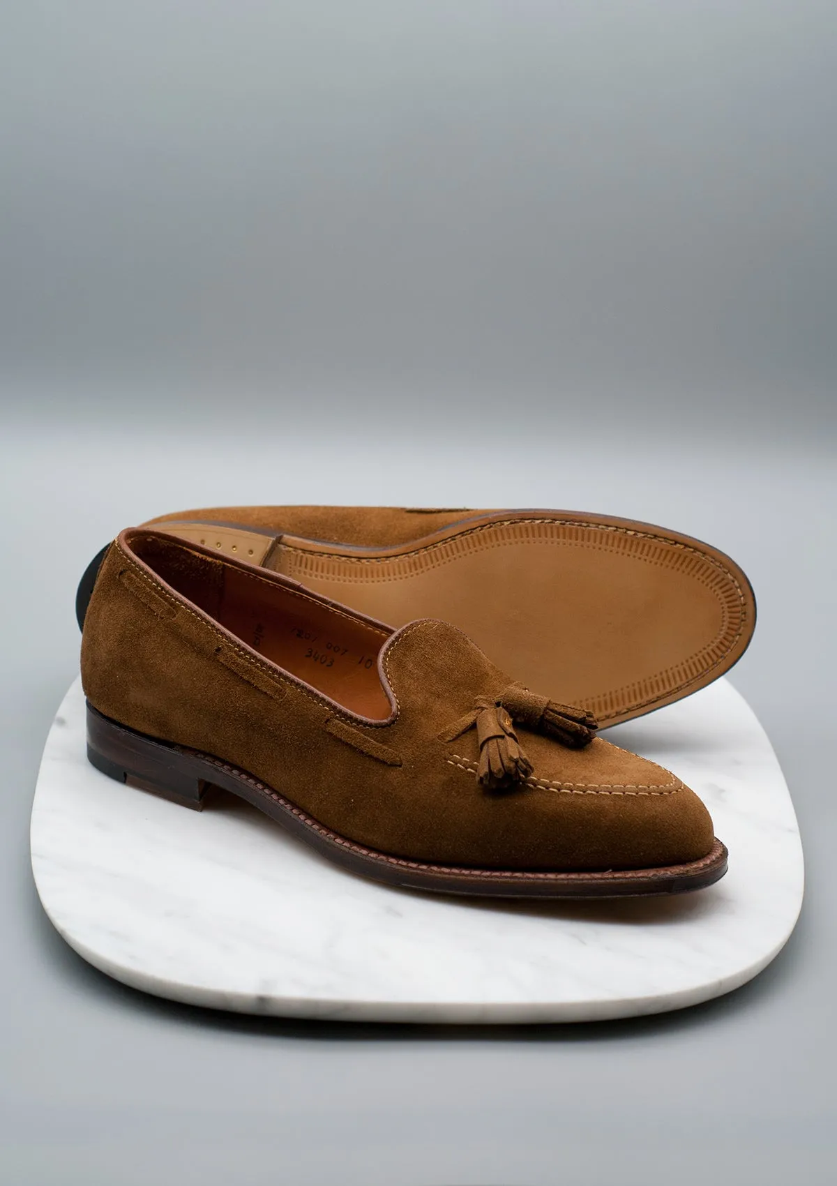3403 Snuff Suede Tassel Loafer