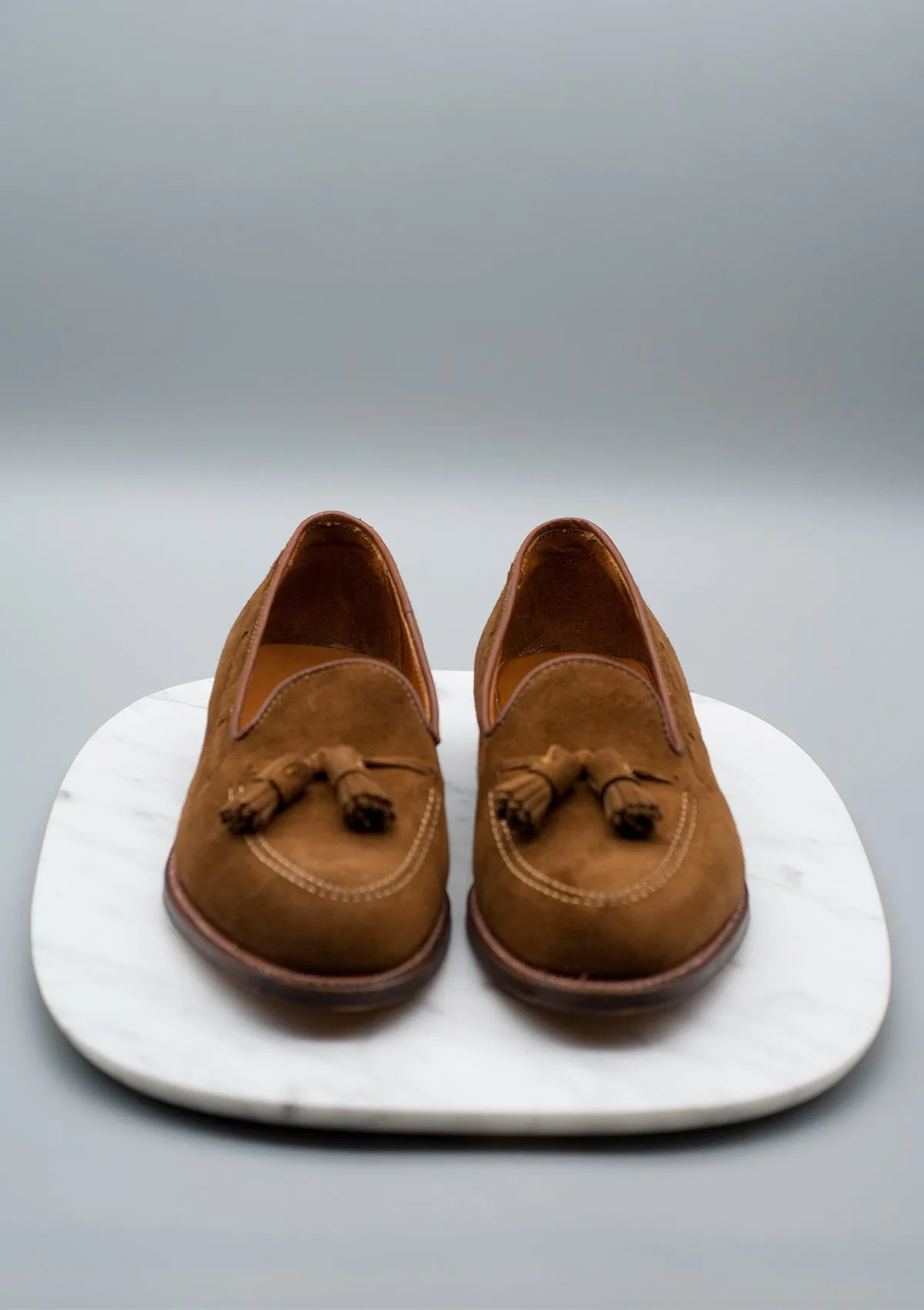 3403 Snuff Suede Tassel Loafer