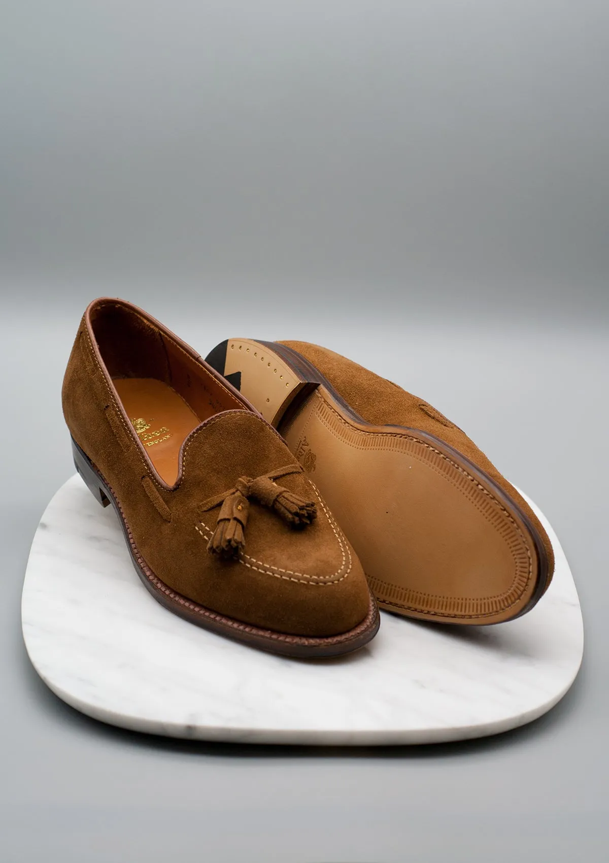 3403 Snuff Suede Tassel Loafer