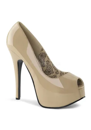 **5 3/4" Heel, 1 3/4" Concealed PF Peep Toe Pump