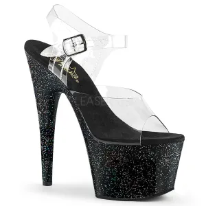 7 Inch Heel ADORE-708MG Black
