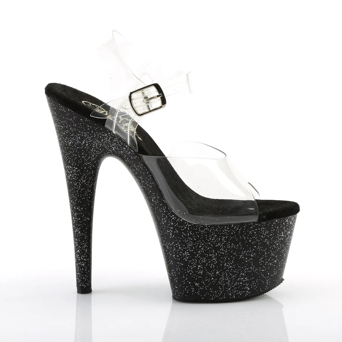 7 Inch Heel ADORE-708MG Black