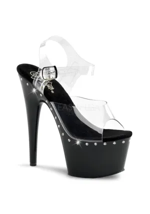 7" Heel, 2 3/4" PF Ankle Strap Sandal w/ RS Line
