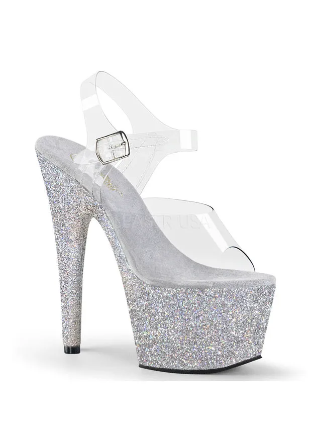 7" Heel, 2 3/4" PF Ankle Strap Sandal
