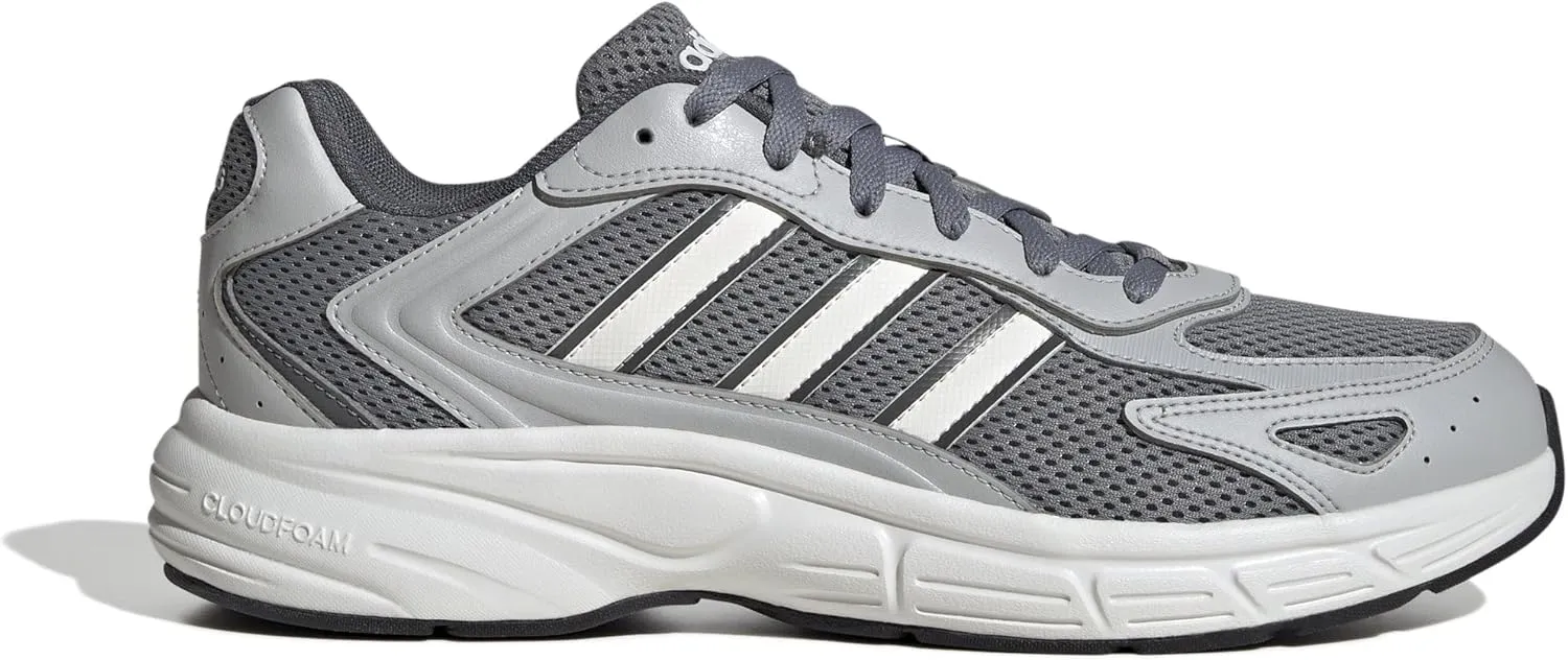 adidas Men's Eclyptix 2000 Sneaker, Grey/White/Grey, 10.5