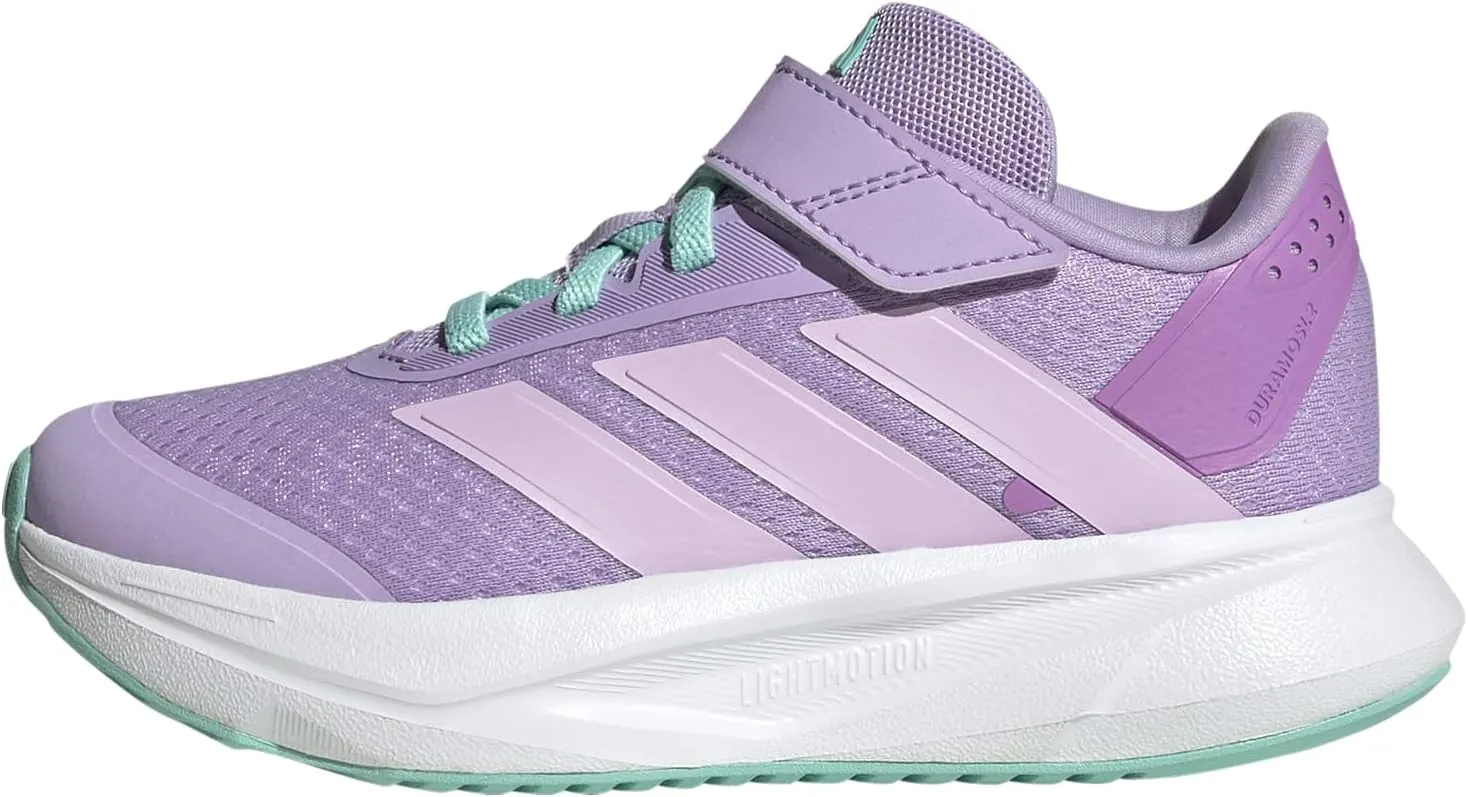 adidas Unisex-Child Duramo Sl Elastic Lace & Strap Running Sneaker