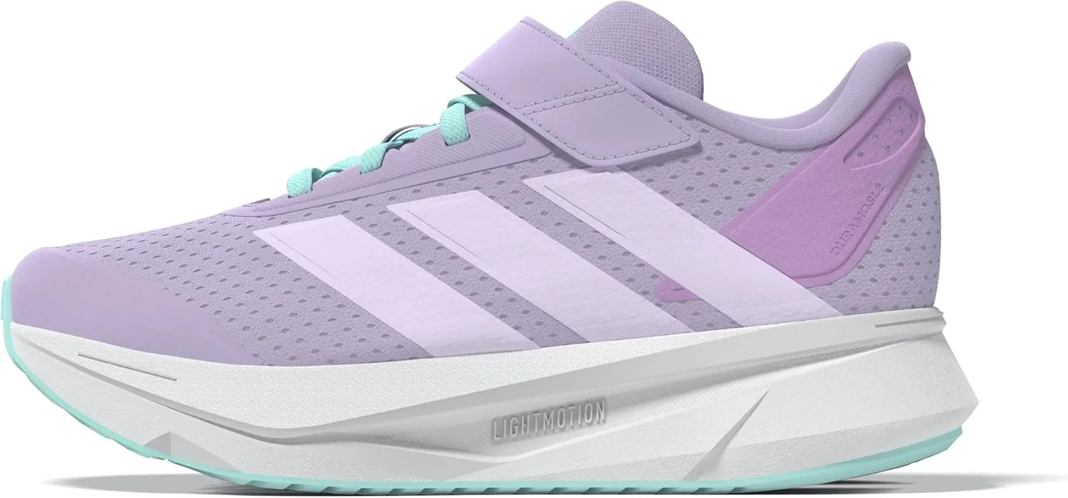 adidas Unisex-Child Duramo Sl Elastic Lace & Strap Running Sneaker
