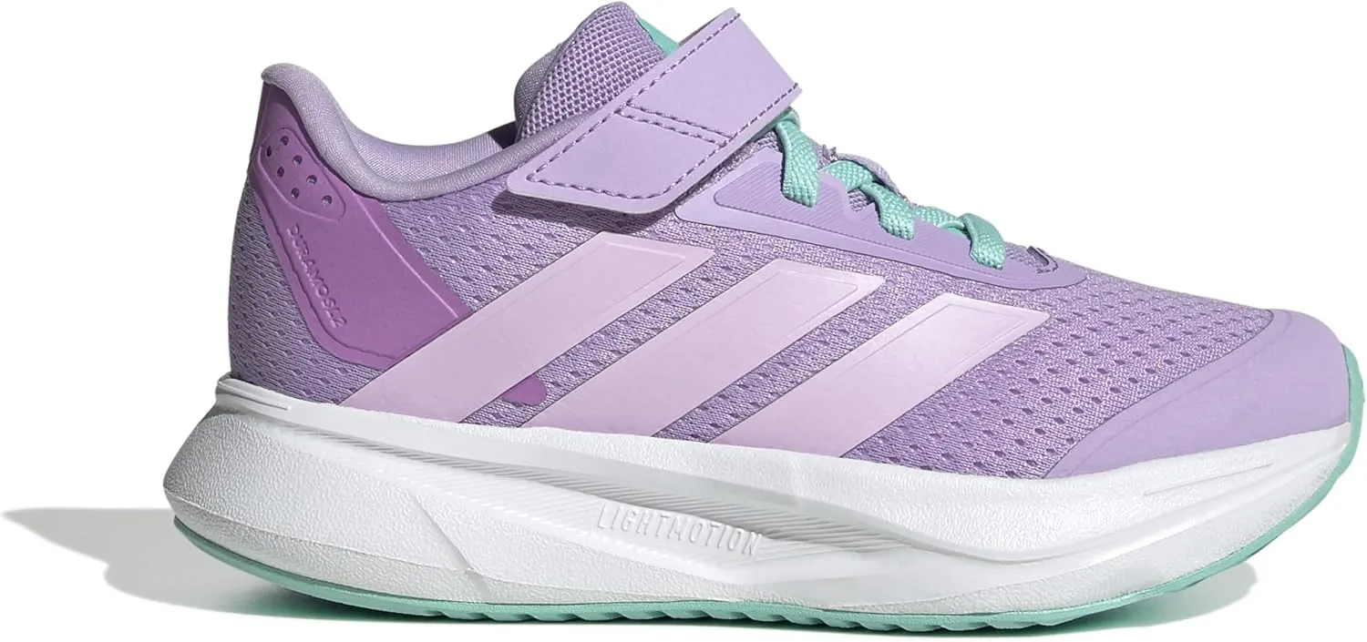 adidas Unisex-Child Duramo Sl Elastic Lace & Strap Running Sneaker