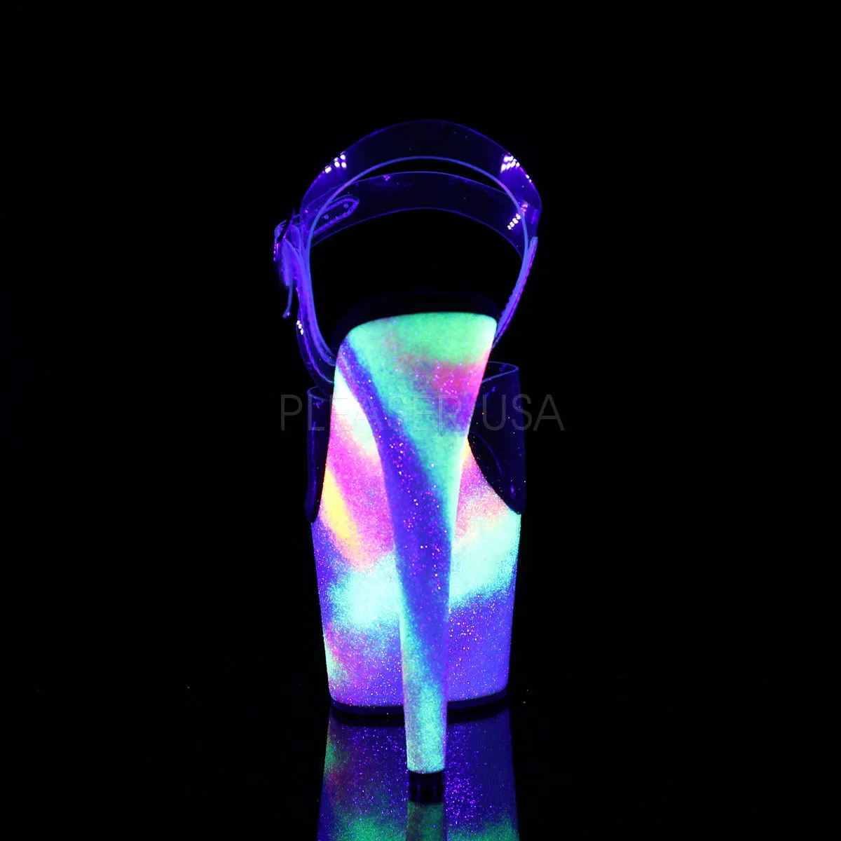 ADORE-708GXY - Clr/Neon Galaxy Glitter