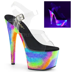 ADORE-708GXY - Clr/Neon Galaxy Glitter