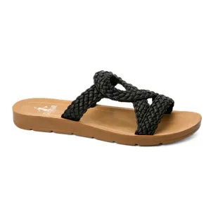 All Tangled Up Black Sandal