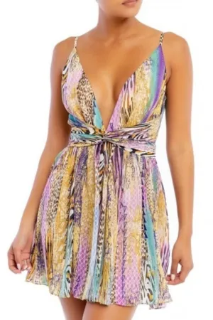 AMETHYST | animal print dress
