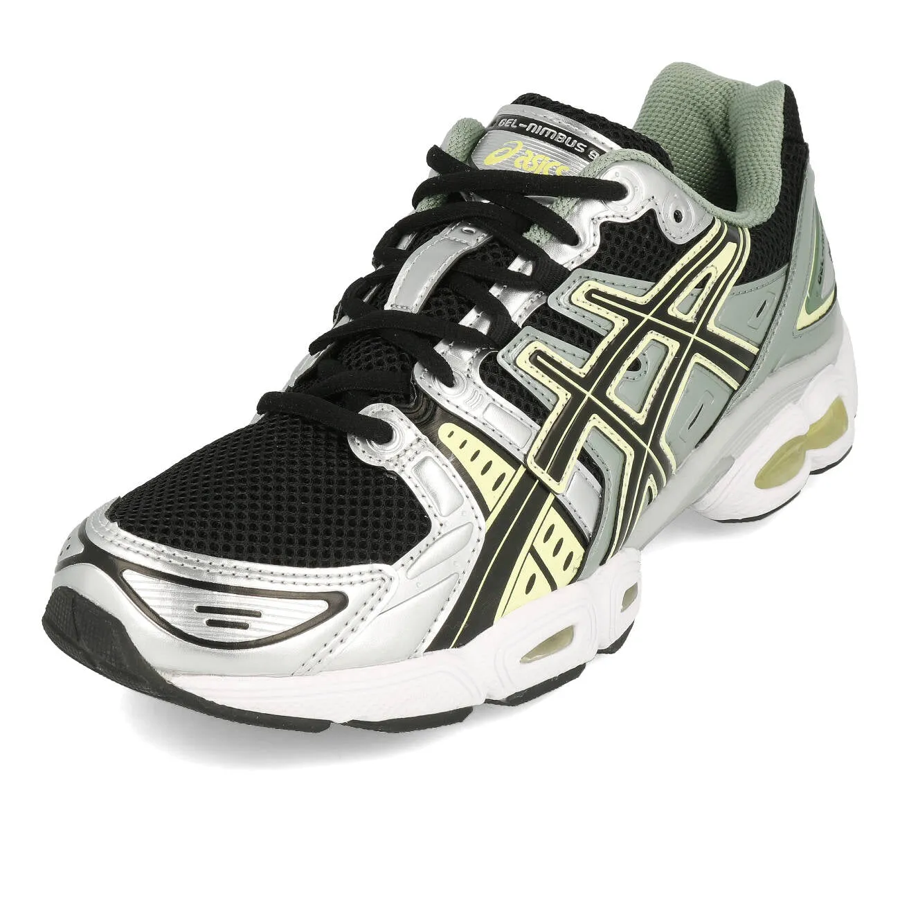 Asics Gel-Nimbus 9 Herren Black Pure Silver