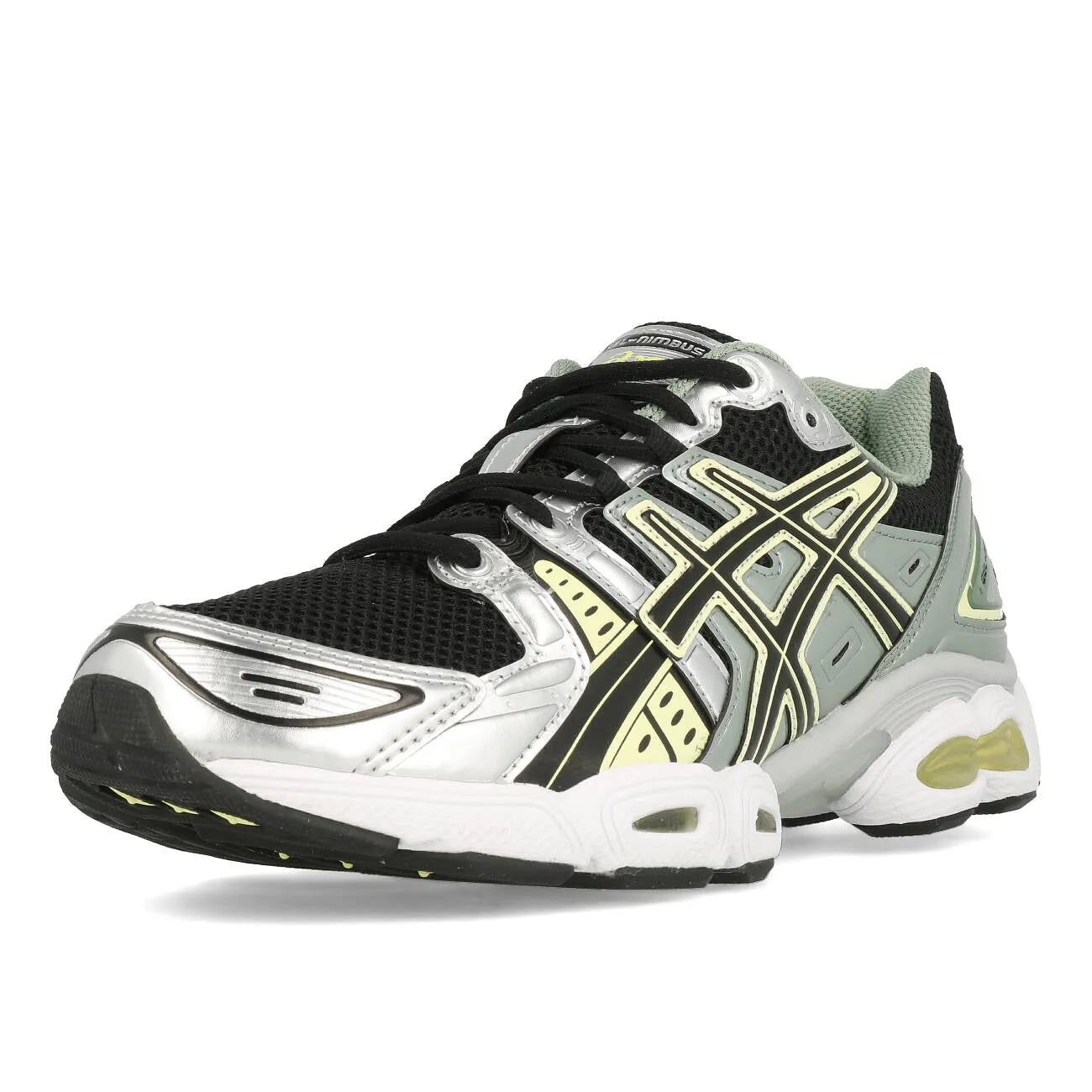 Asics Gel-Nimbus 9 Herren Black Pure Silver