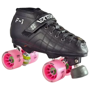 Atom Skates - Womens Size 4 Luigino F1 Poison - Roller Derby Skate Package