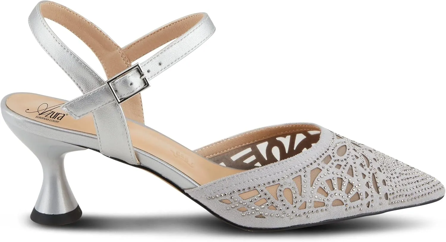 Azura Women's Delicate High Heel Sandal – Elegant Strappy Dress Shoes for Weddings, Parties & Formal Events – Comfortable Stiletto Heels with Adjustable Ankle Strap