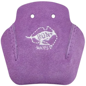 Bont - Amethyst Purple Stitched Suede Toe Cap Protectors - Sold In Pairs