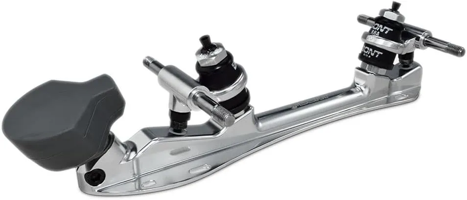 Bont Skates - Athena Roller Skate Derby Plate with Toego Toe Stop - 20 Degree Action - Pair