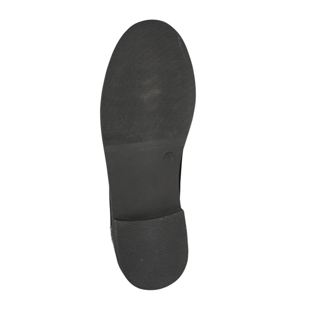 Bow detail loafer
