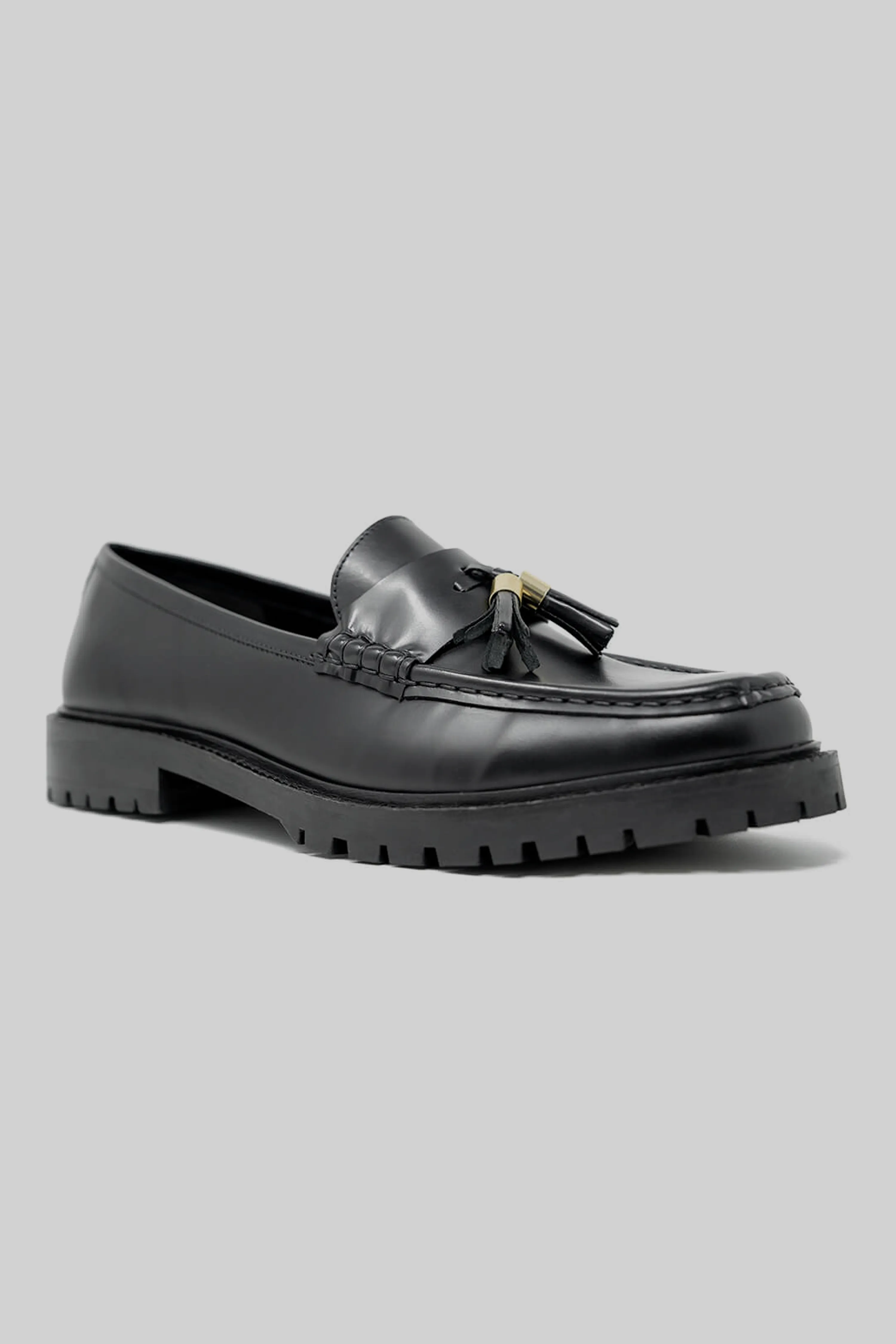 Campus Tassel Loafer Black