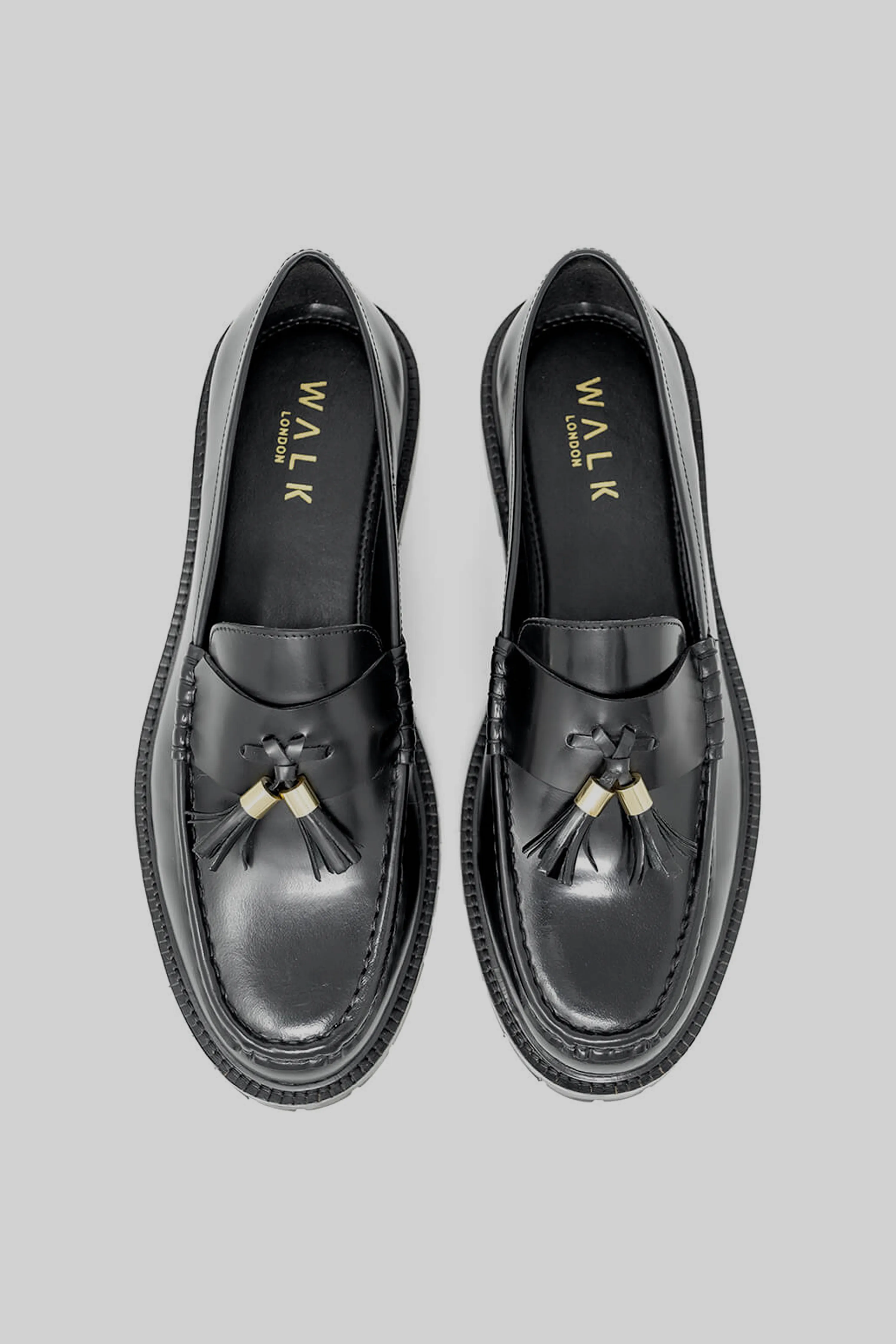 Campus Tassel Loafer Black