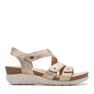 Clarks Women's Calenne Clara Bronze Metallic 26177034