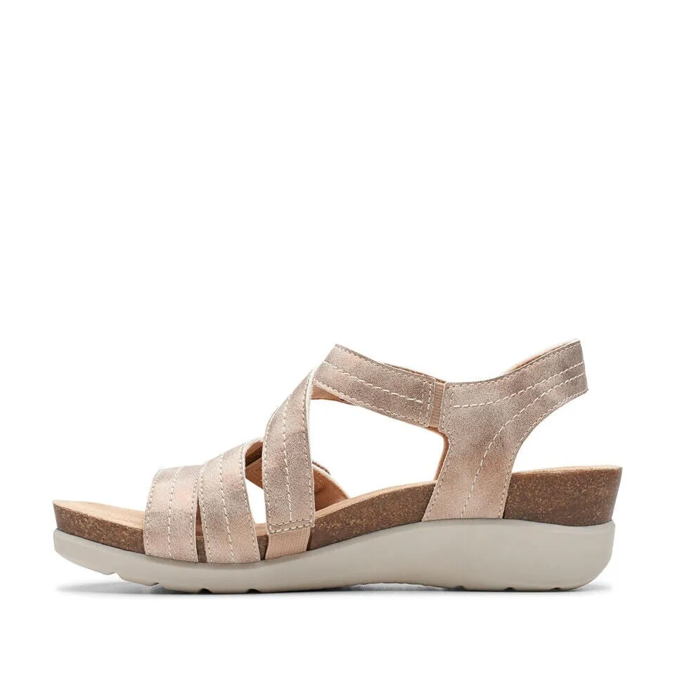 Clarks Women's Calenne Clara Bronze Metallic 26177034