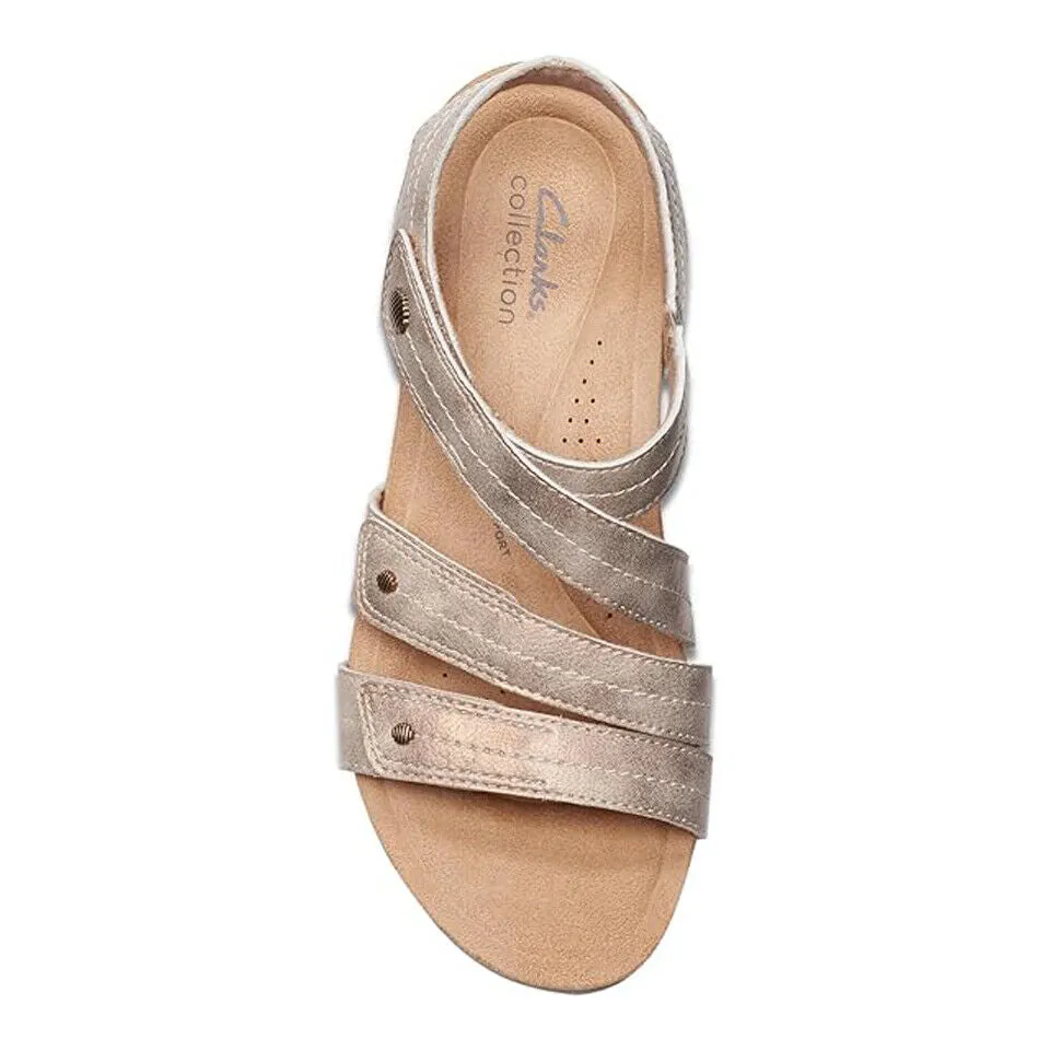 Clarks Women's Calenne Clara Bronze Metallic 26177034
