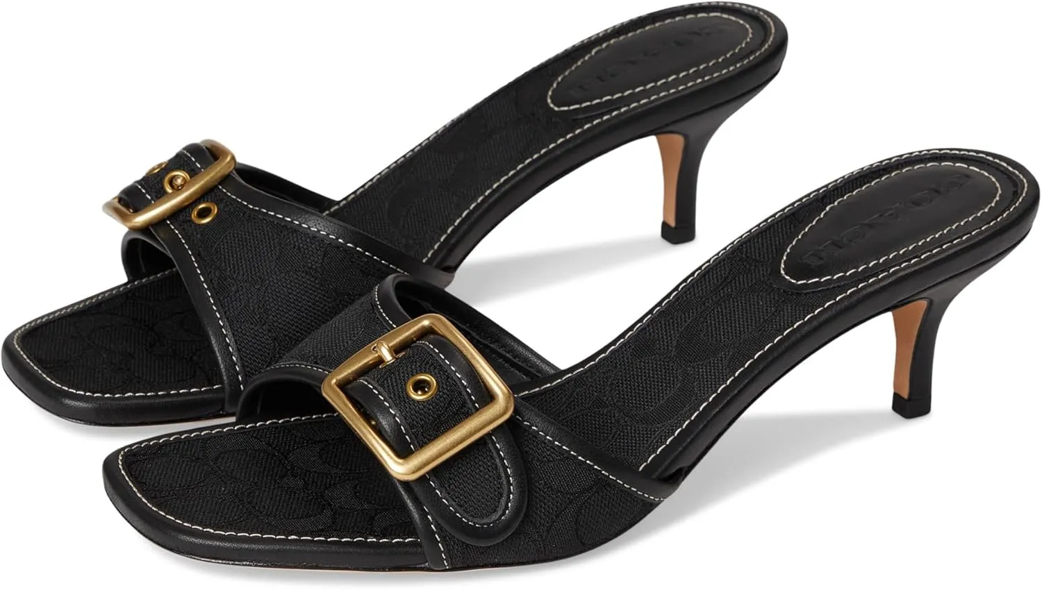 Coach Women's Margot Sandal Platform, Black, 11