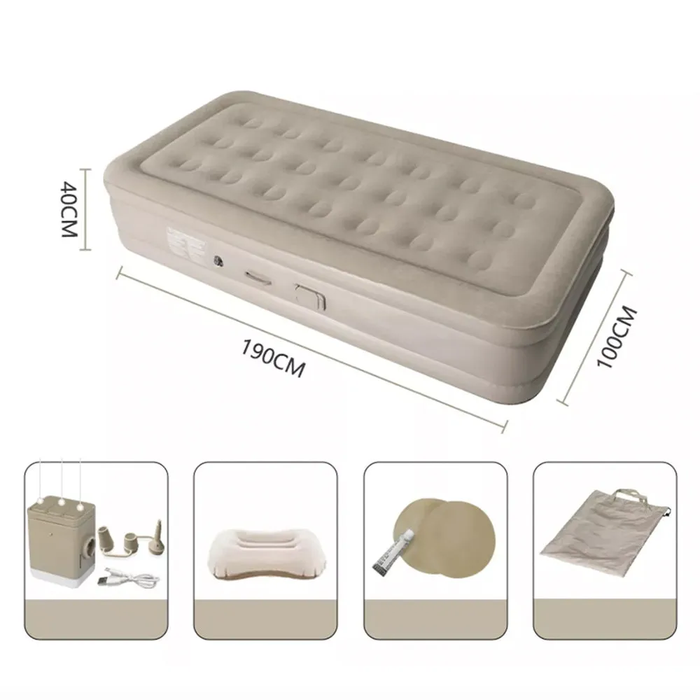 ComfyLift | Inflatable Mattress with Integrated Rechargeable Pump