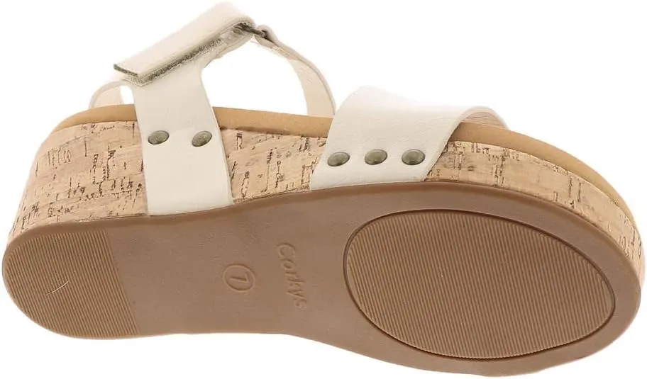 Corkys Footwear Women's Spring Fling 2.5in Wedge Sandal