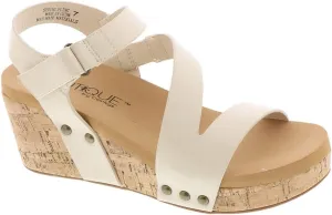 Corkys Footwear Women's Spring Fling 2.5in Wedge Sandal