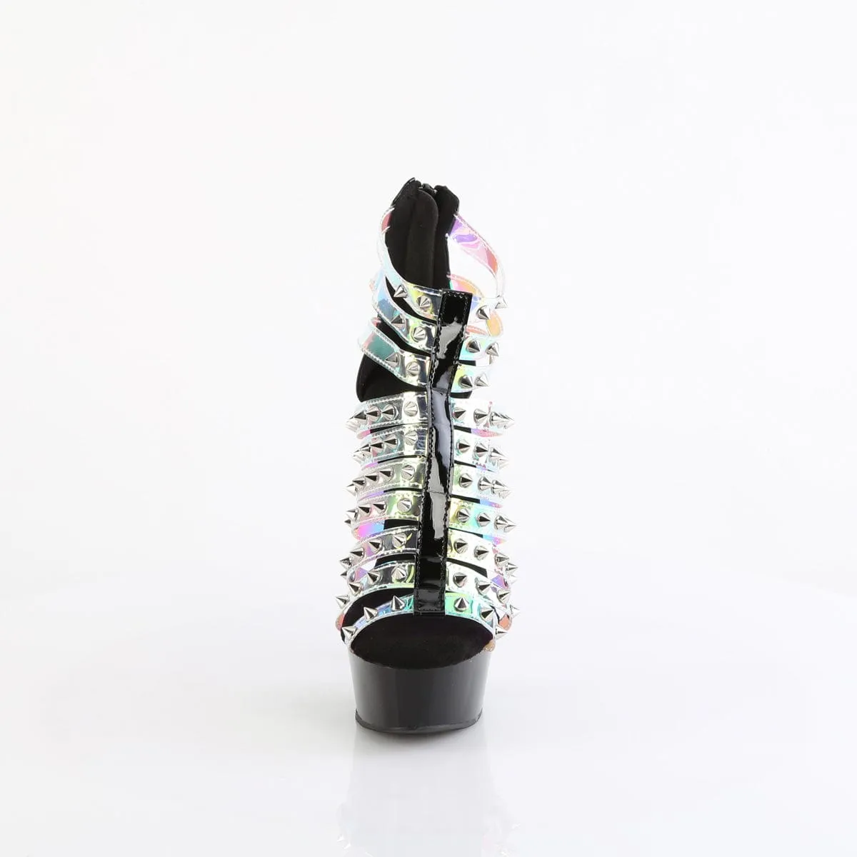 DELIGHT-600-9  Hologram TPU-Black Patent/Black