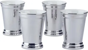 Derby Day at the Races Mint Julep Cups Set of 4 – Toast in tradition with these mint julep cups—perfect for race day cocktails, garden parties, and festive entertaining with equestrian charm.