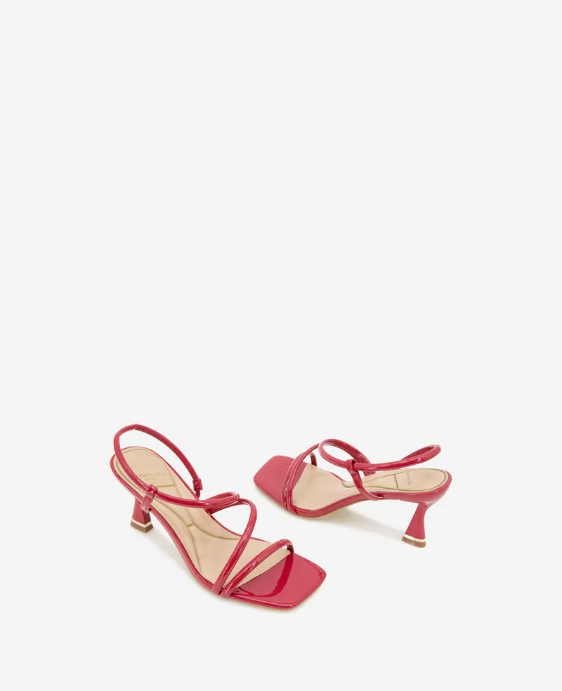 Dreama Patent Strappy Heel Sandal