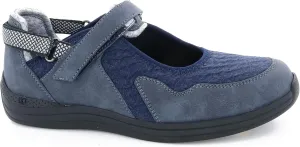 Drew Women's Buttercup Mary Jane Sneaker with Adjustable Strap Strech Upper Comfortable Walking Shoe