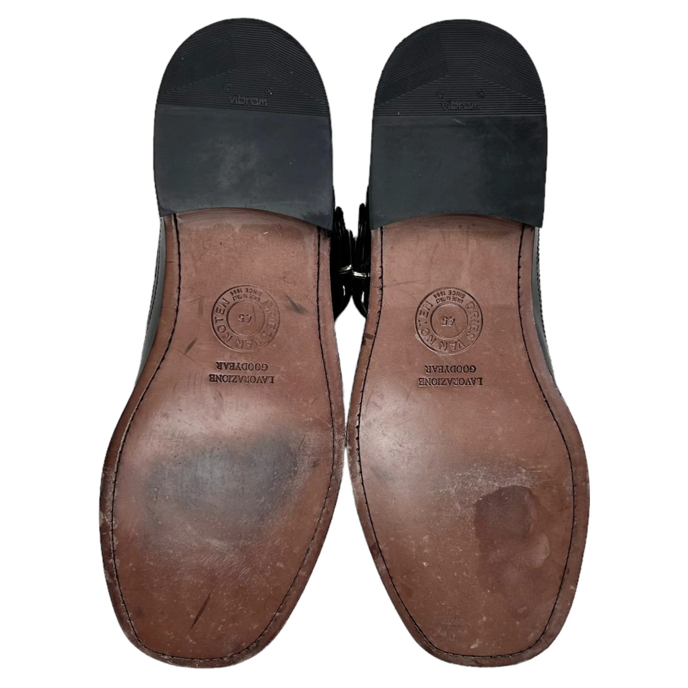 Dries Van Noten Belted Monk Strap Derbies - SS20
