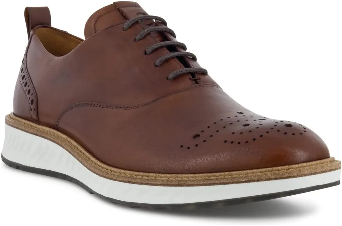 ECCO Men's St. 1 Hybrid Derby Wing Tip Oxford