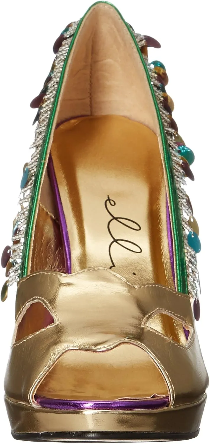 Ellie Shoes Women's 414-masquerade Slide Pump
