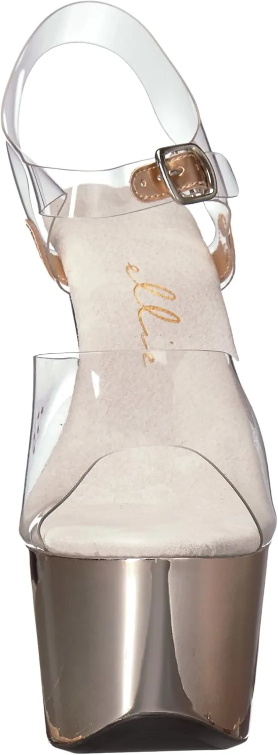 Ellie Shoes Women's 709-bria Platform Sandal