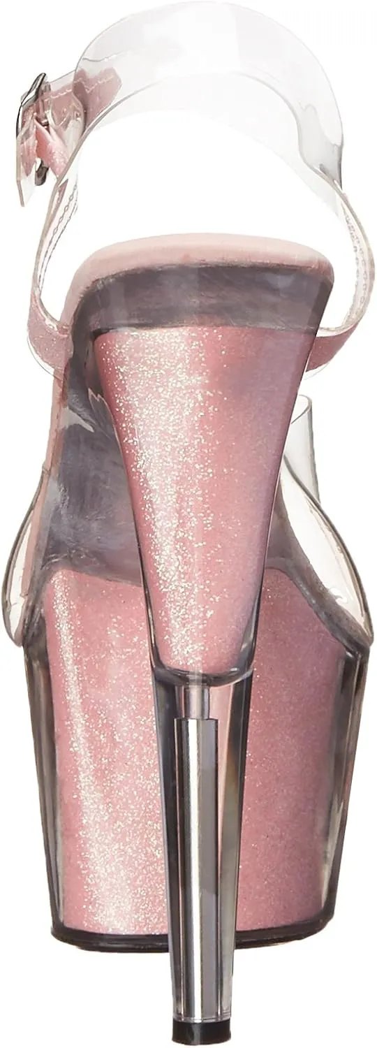 Ellie Shoes Women's 709-Glitter Platform Sandal