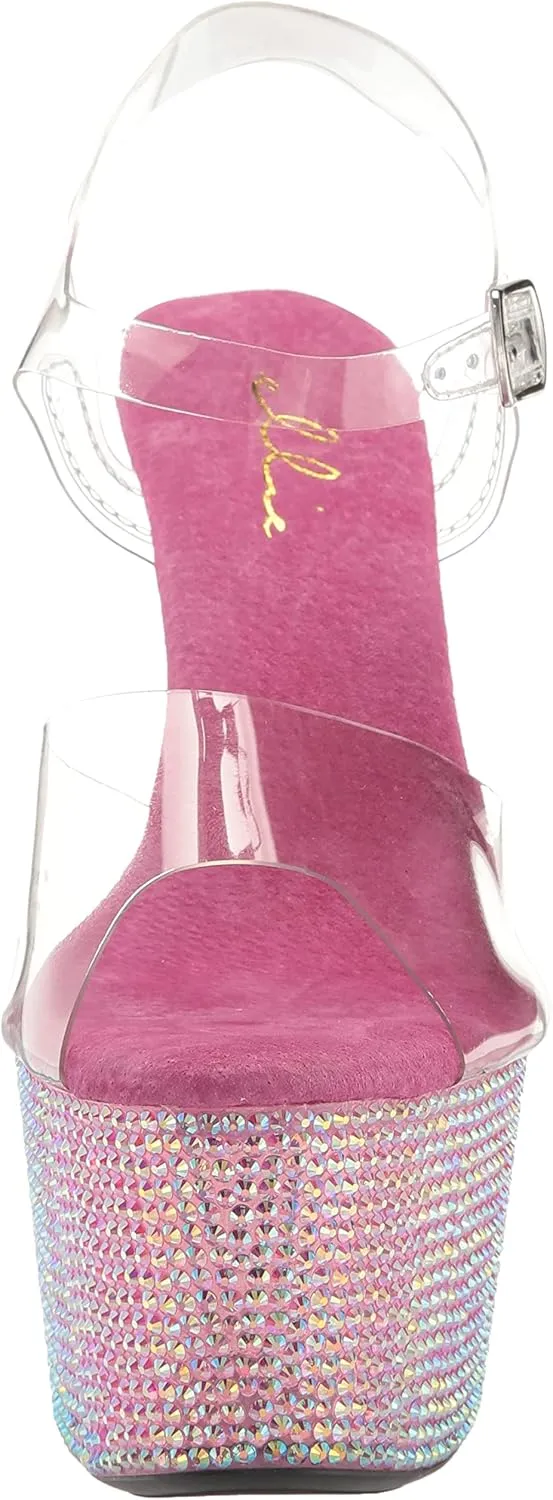 Ellie Shoes Women's 709-ziamond Heeled Sandal