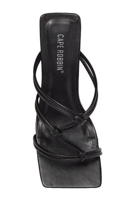 Endless choices Reliable customer support Toe Heel Open Newly Slip Mule Strappy Robbin On Dress Cape Pumps Mid Sandals