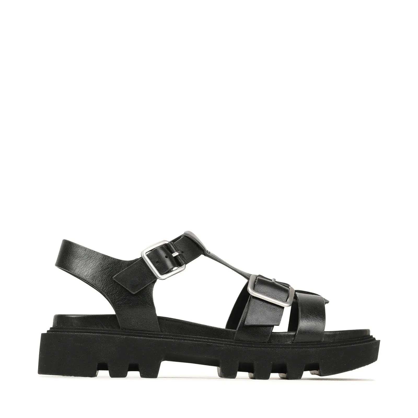 Eos Flic Black Sandal