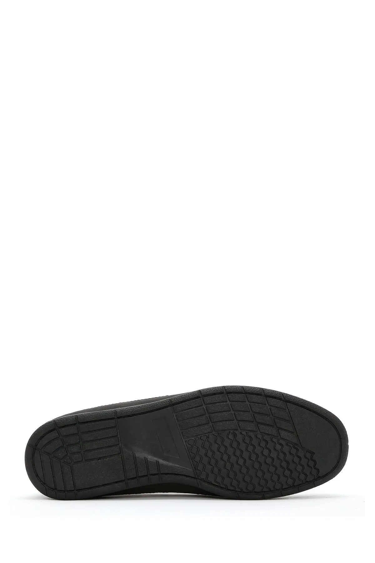 Erkek Siyah Deri Comfort Casual Ayakkabı