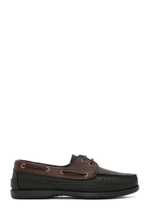 Erkek Siyah Deri Comfort Casual Ayakkabı