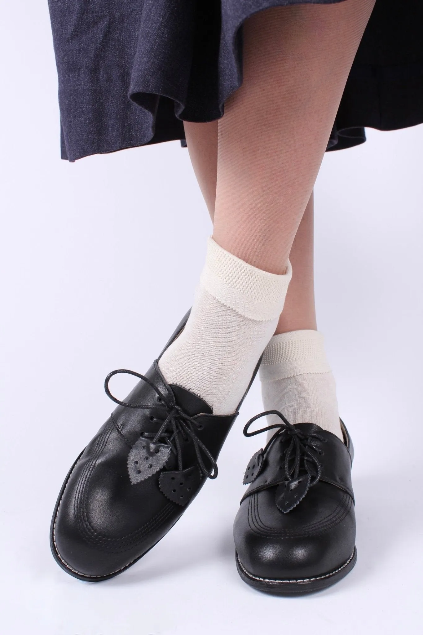 Everyday Derby shoe- 40s - Black - Billie