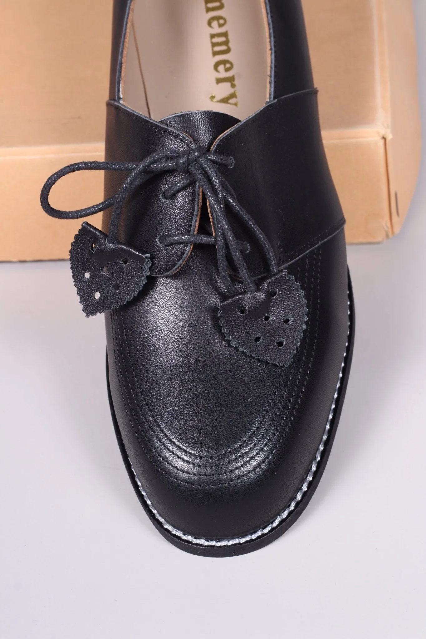 Everyday Derby shoe- 40s - Black - Billie