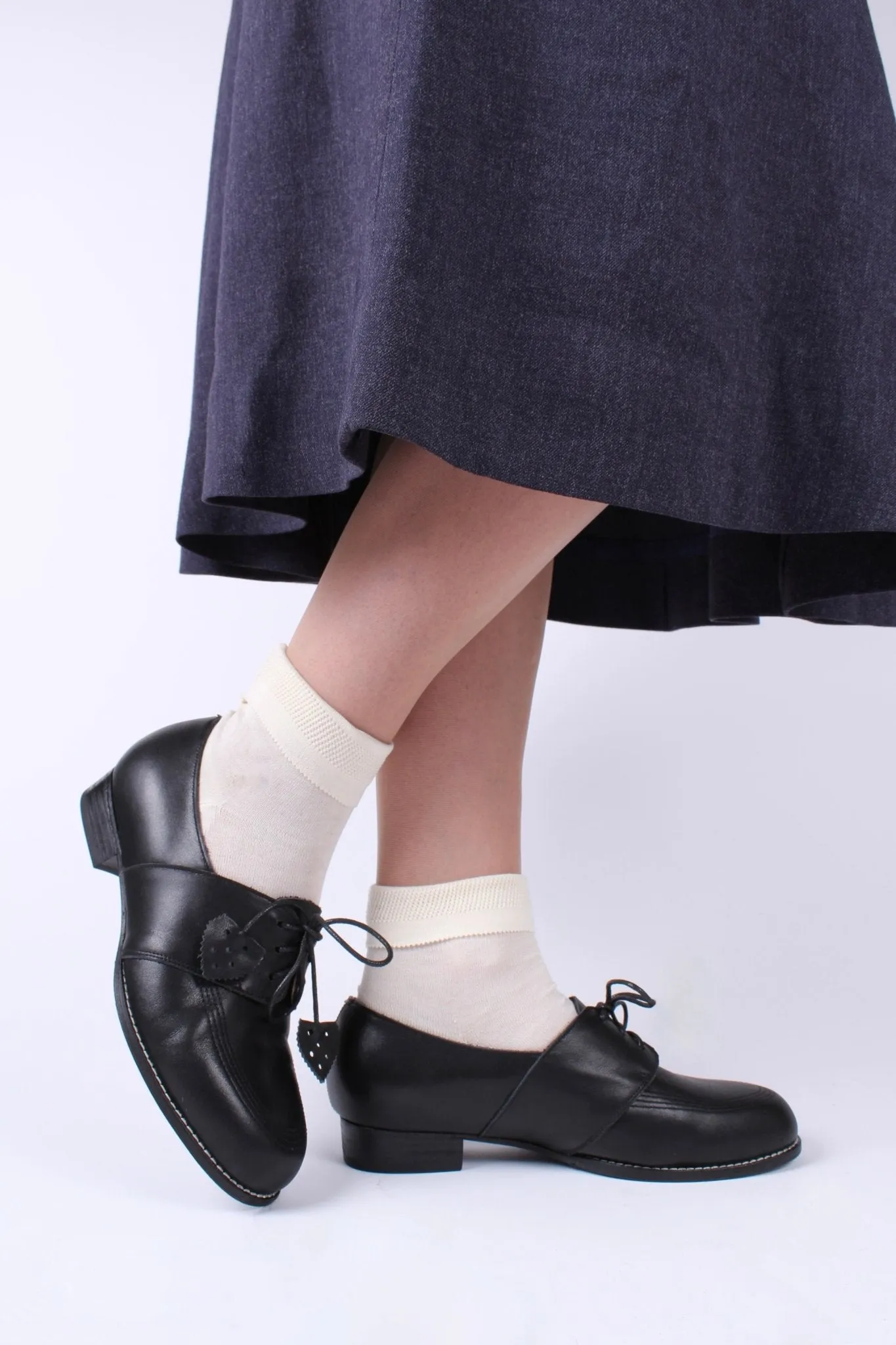 Everyday Derby shoe- 40s - Black - Billie